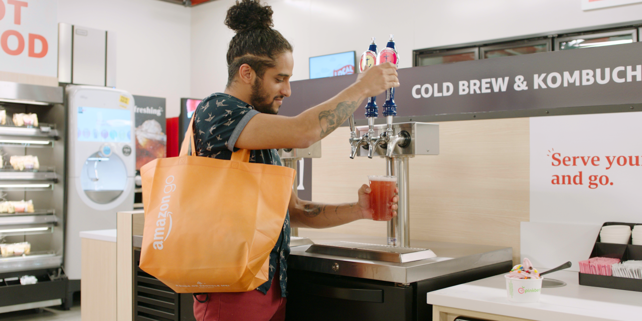 Amazon Go Health-Ade Kombucha - Mill Creek, WA